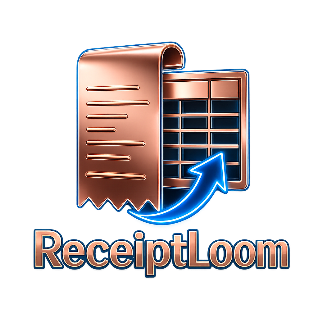 ReceiptLoom — recibo transformado em planilha